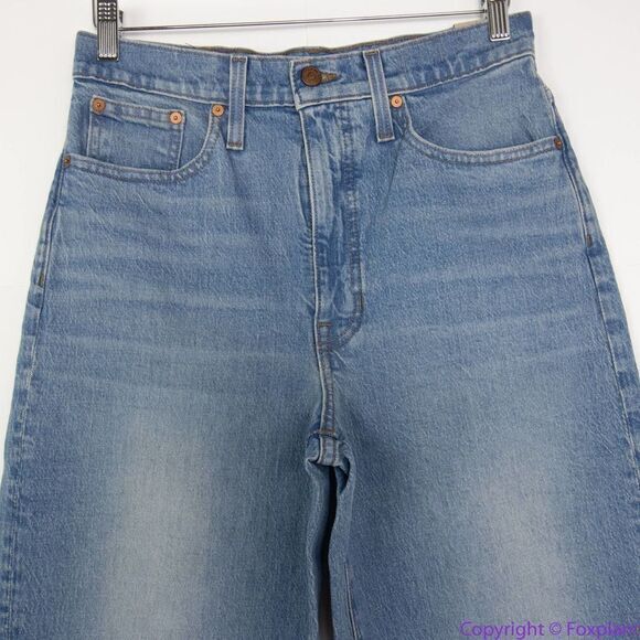NEW Madewell USA-made Balloon Jeans in Whistler Wash, 27 - Picture 4 of 16
